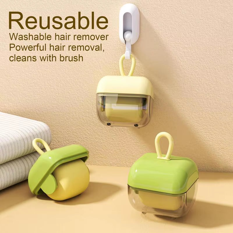 Reusable Lint Roller Reusable Pet Lint Roller Ball Portable Home Sticky Roller Washable Clothing Roller Remover for Pet Hair