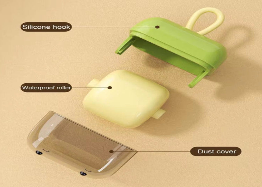 Reusable Lint Roller Reusable Pet Lint Roller Ball Portable Home Sticky Roller Washable Clothing Roller Remover for Pet Hair